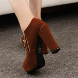 New 10.5cm High Heels Women Pumps Casual Women Shoes High Heel Ankle Boots Women Boots Summer Shoes Women Pumps