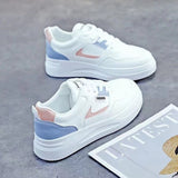 Ins Tide Base Small White Shoes Spring 2023 New Breathable Platform Women's Shoes Korean Fashion Student Board