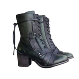 Boots Women British Style 2023 New Autumn Retro Wild Thick-soled Increased Chelsea Motorcycle Boots Women