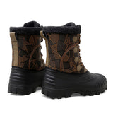 Top Winter Camouflage Boots Warm Thick Plush Outdoor Walking Shoes Men Waterproof Snow Boots Men Cotton Shoes Men Lace