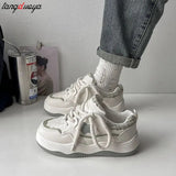 New Casual Canvas Platform Korean Khaki green Women's Sneakers Lolita Sports Shoes Tennis Flat Vulcanize Running