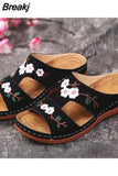 New Summer Women Sandals Comfortable Platform Soft Ladies Casual Slippers Fashion Colorful Flat OpenToe Outdoor Beach