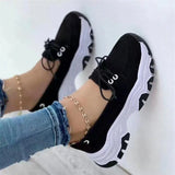 Women Sneakers 2023 Shoes Comfortable Chunky Sneakers Walking Sneakers For Women Loafers Ladies Shoes Lace-Up Shoes Woman