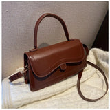 Small Square Bag Women's Bag New Korean Version Fashion Simple Temperament Popular Casual Shoulder