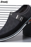Men Casual Shoes Luxury Business Platform Loafers for Men Slip on Men's Designer Dress Shoes New Big Size Zapatillas De