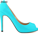 Platform Wedding Shoes Summer Sexy Womens Open Toe High Heels Sandals Peep Pumps US 5-10