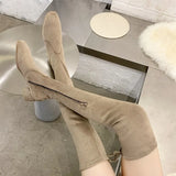 Over-the-Knee High Boots Woman Boots2022 New Winter Women Shoes Pumps Suede Designer Motorcycle Chelsea BootsMartin