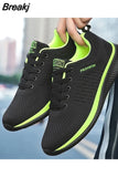 Men Sport Shoes Breathable Lightweight Running Sneakers Walking Casual Breathable Shoes Non-slip Comfortable Men Shoes