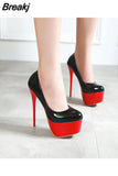 High Heels 2023 New Women's Shoes Spring and Autumn Shallow Mouth Women's Shoes Plus Size Shoes Sexy Fashion Party