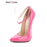 2023 16Cm Heels Women Sexy Pumps Shoes Super High Heels Point Toe Pumps Shoes Popular Super High Heels Pumps