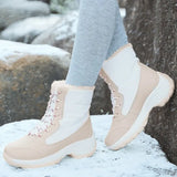 Women Boots 2023 Winter Boots With Platform Heels Snow Botas Mujer Keep Warm Ankle Boots Female Women Shoes Winter