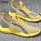 Men Sneakers Mesh Breathable Running Shoes All-match Vulcanized Shoes Male Shoes Cozy Athletics Trainer Shoes Walking