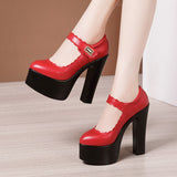 Hates Tiangao Cheongsam Catwalk Shoes, Women's Muffin Soles, Waterproof Platform, Pointed Models, Stage Performance