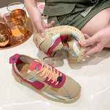 Women's Sneakers Lightweight Leisure Women Shoes Heighten Multi-color Luxury Shoes Comfort Fashion Platform