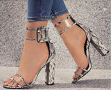 Bandage Transparent Sexy Summer Party Flock Sandal Shoes 35-42 SizeWomen Ankle Strap High Heel Sandals Shoes