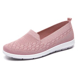 New Women Sneakers Ladies Breathable Walking Woven Shoes Anti-slip Lightweight Female Flats Casual Shoe Zapatillas