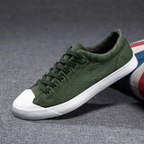 mens casual shoes outdoor Lace-up lightweight fashion comfortable Men shoes matching novel canvas shoes for men