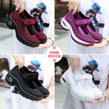 Air Cushion Flat Shoes Women Mesh Sneakers Breathable Women Shoes Increase Ladies Casual Shoes Zapatos De Mujer