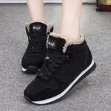 Women Boots Plus Size 35-47 Couple Winter Sneakers For Winter Boots Shoes Woman Keep Warm Ankle Botas Mujer Snow Boots