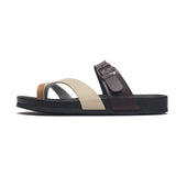 2023 New Outside Cork Slipper Flip Flops Summer Women Mixed Color Casual Beach Non-slip Slides