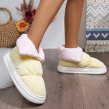 Women's Down Waterproof Snow Boots Thick Plush Cotton Padded Ankle Boots for Women Super Light Warm Winter Woman Shoes 2023