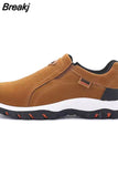 Men Walking Comfortable Non-Slip Shoes Casual Shoes Loafers Sneakers for Men Outdoors Breathable Shoes Male