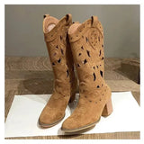 women's boots, pointed cut, heavy-duty sole, multiple colors 2023 Spring