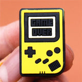Heart-Shaped Shoe Charms Game Console Controller Audio Tape Shoe Accessories Decoration Fit Croc Jibz Kids Party Gifts
