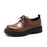 Breakj 2024 Leather Shoes Male Leather Breaable Business Martin Low Top Casual British Shoes
