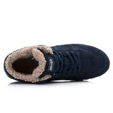 Men 2023 Winter Shoes For Men Winter Sneakers Sports Black Blue Fur Zapatillas Hombre Free Shipping Men Casual