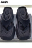 Women Wedge Sandals Platform Heels Summer Shoes For Women Fashion Wedges Zapatos Mujer Slippers 2023 New Flip