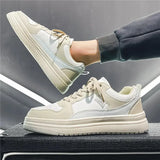 Men Shoes Platform Casual Sneakers Men Vulcanized Shoes Thick-soled Skateboarding Shoes Zapatos
