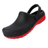 New Professional Working Clogs Shoes Men Anti-Slip Simple Mule Clogs Men's Garden Shoes kitchen Clog