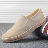 Breakj The Autumn Of 2025, The New Canvas Shoes Men's Lazy Men's Pedaling Men's Korean Version Of The Casual Old Beijing Board Shoes Men's