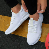 Men's Breathable Running Shoes Large Size Fashion Lightweight Couple Sneakers Casual Outdoor Men's Jogging Sports Shoes
