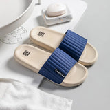 Mute Sippers Men Platform Shoes EVA Soft Indoor Home Slides For Men Non-slip Summer Sandals Couples Bathroom Shoes
