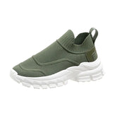 Women's Mesh Breathable Weaven Sneakers Women Light Sneakers Platform Slip on Shoes Female Casual Running Shoes Females