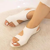Women Sandals Rhiestone Peep Toe Summer Sneakers 2022 Back Strap Hook Loop Ladies Casual Flat Shoes Breathable Female