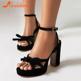 Platform Chunky Heels Sandals 2023 Brand New Spring Summer Fashion Ankle Strap comfy Walking Office Lady Woman