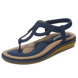 Women Sandals Flip Flops Summer Flat Shoes Woman Bohemian Sandals Ladies Vacation Beach Sandales