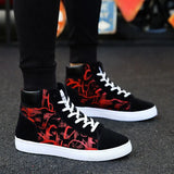 2023 New Men Casual Shoes High Top Sneakers Men Vulcanized Shoes Platform Sneakers Quality Mens Sneakers