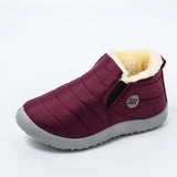 Shoes Winter Warm Boots For Women Fashion Waterproof Women's Shoes 2020 Platform Flat Female Lady Ankle Boots Botas