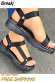 Big Size 43 Multi Colors Casual Shoes Beach Sandals Woman Flat Dropship Comfortable Sandals Female Light Sandalias De