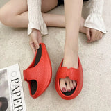 Exercise To Lose Weight Thin Legs Shake Net Red Women's Shoes Slippers Leg Support Exercise Massage Thick
