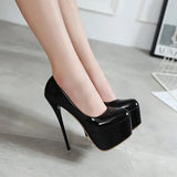 High Heels 2023 New Women's Shoes Spring and Autumn Shallow Mouth Women's Shoes Plus Size Shoes Sexy Fashion Party