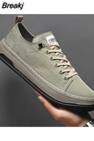 Sneakers Men Shoes Comfortable Breathable Ice Silk Casual Shoes Lightweight Walking Flat Shoes Male