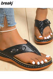 Women Sandals 2023 New Summer Sandals Shoes For Women Flip Flops Outdoor Low Heels Slippers Beach Footwear Summer Zapatos
