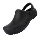 New Professional Working Clogs Shoes Men Anti-Slip Simple Mule Clogs Men's Garden Shoes kitchen Clog