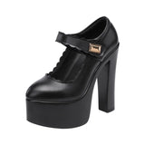Hates Tiangao Cheongsam Catwalk Shoes, Women's Muffin Soles, Waterproof Platform, Pointed Models, Stage Performance