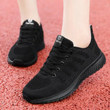 for Women Sneakers Casual Flats Shoes Mesh Breathable Ladies Shoes Plus Size Loafers Woman Running Sport Shoe